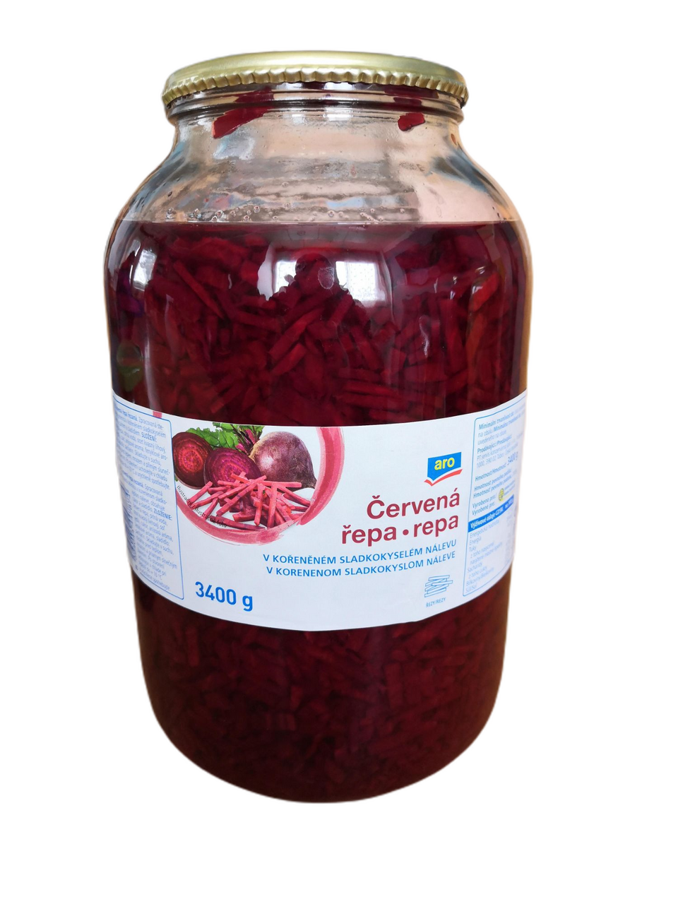 aro Řepa červená řezy 3,4 kg