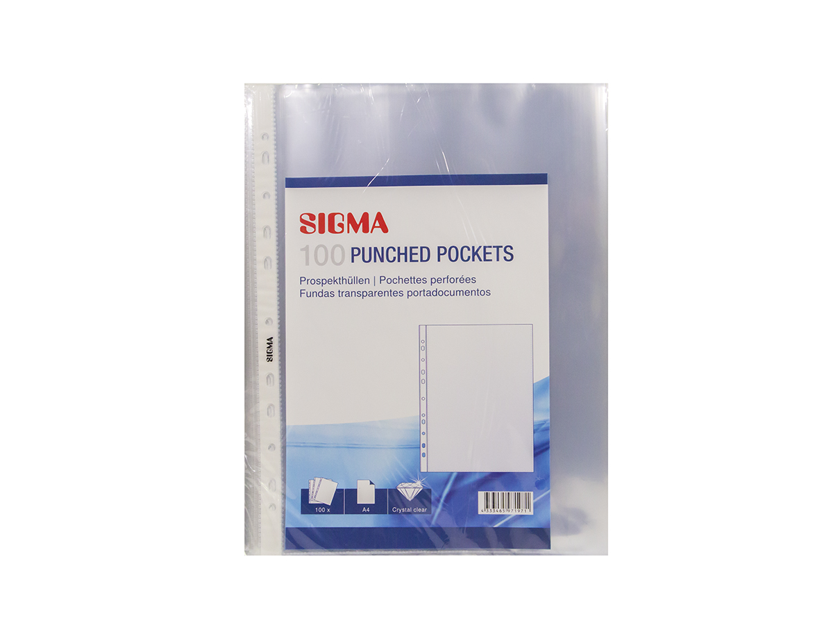 SIGMA Obal základací U A4 60µ LE 100 ks