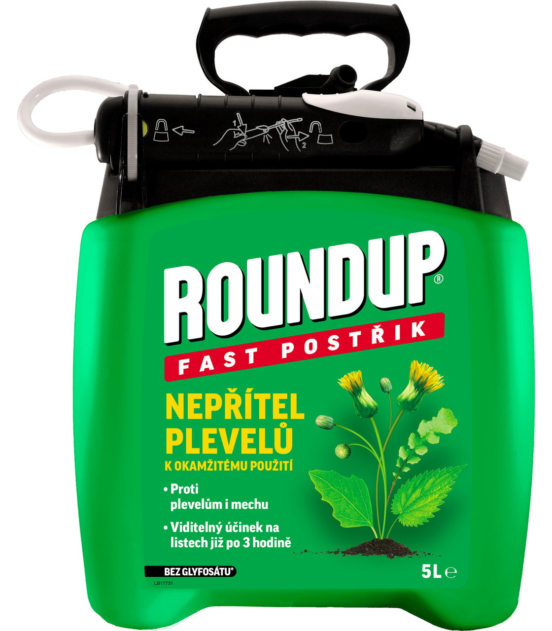 ROUNDUP Fast Pump & Go 5 l