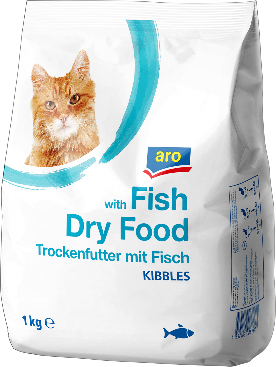 aro Granule pro kočky ryba 1 kg