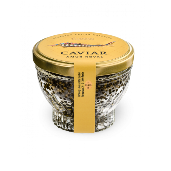 LAMBERG Lemberg Kaviár jeseterový Amur Royal chlaz. 150 g