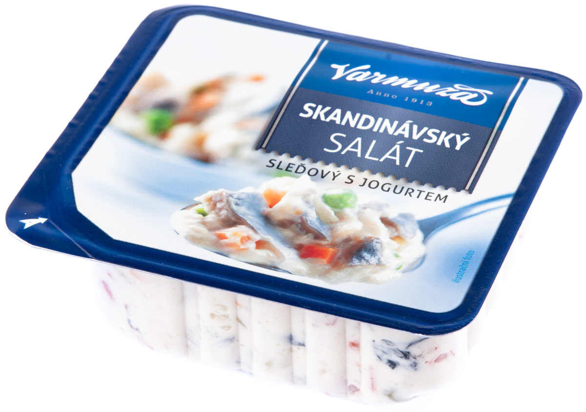 Varmuža Skandinávský salát sleďový s jogurtem chlaz. 150 g