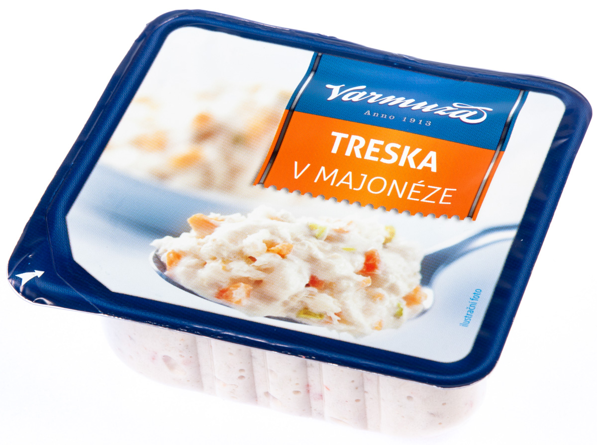 Varmuža Treska v majonéze chlaz. 150 g