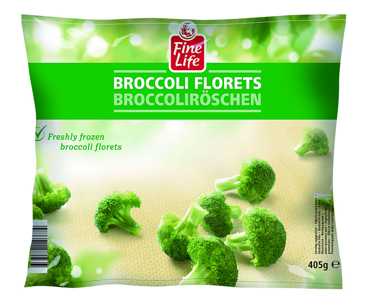 Fine Life Brokolice mraž. 405 g