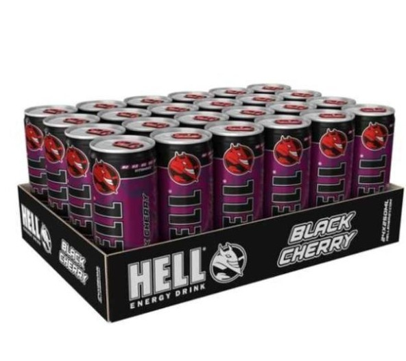 HELL Energy Black Cherry 24 x 250 ml