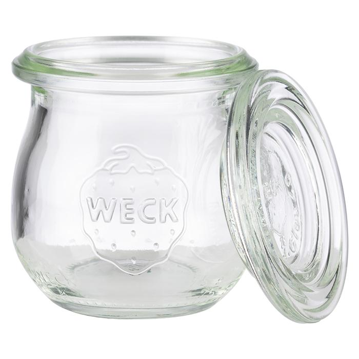 Sklenice + víčko Weck 75 ml Tulip 12 ks