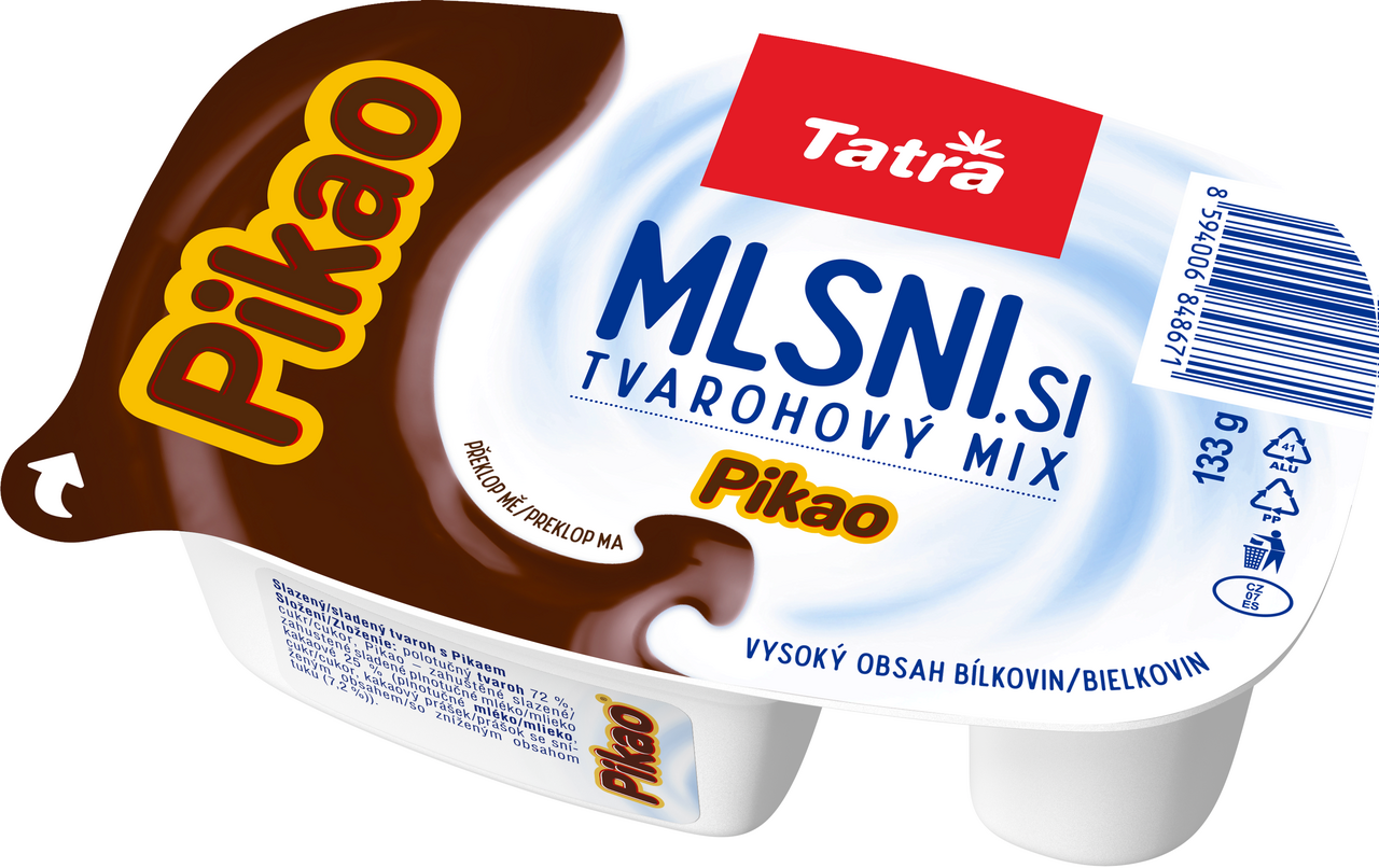 Tatra Mlsni.si Tvarohový mix Pikao chlaz. 133 g