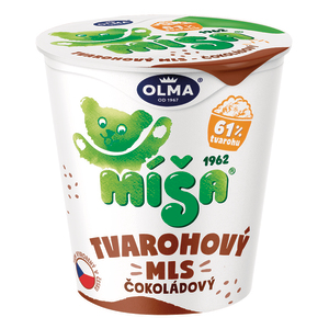 OLMA Míša Tvarohový mls čokoládový chlaz. 10 x 130 g