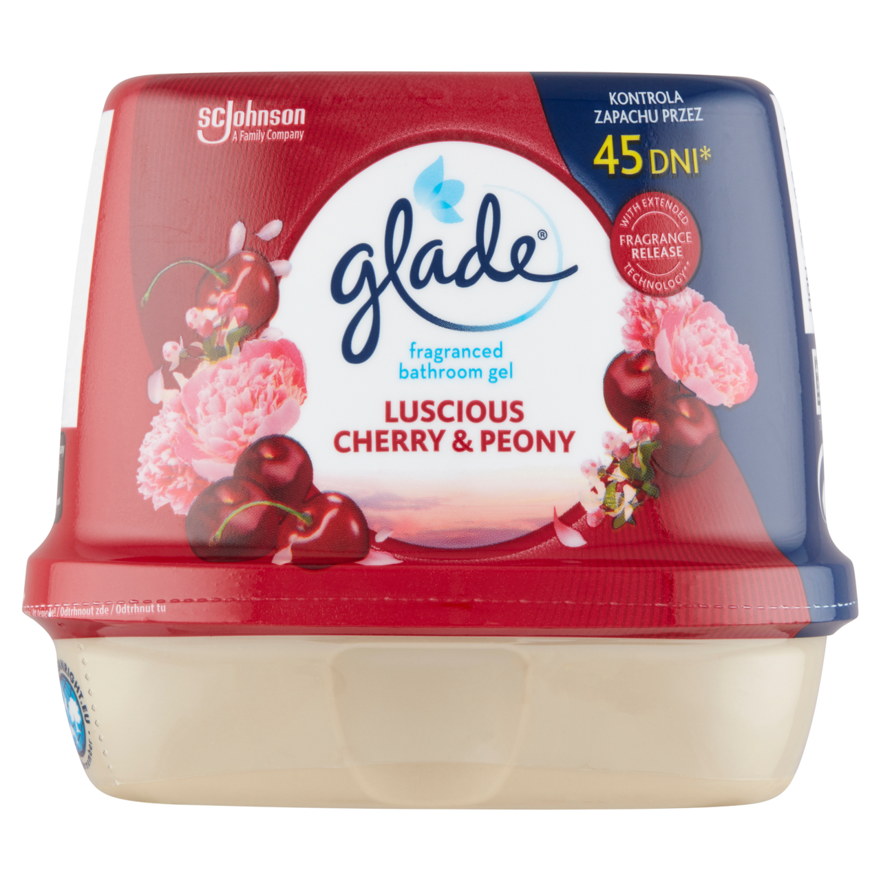 glade Bathromm Osvěžovač vzduchu gelový Peony&Cherry 180 g