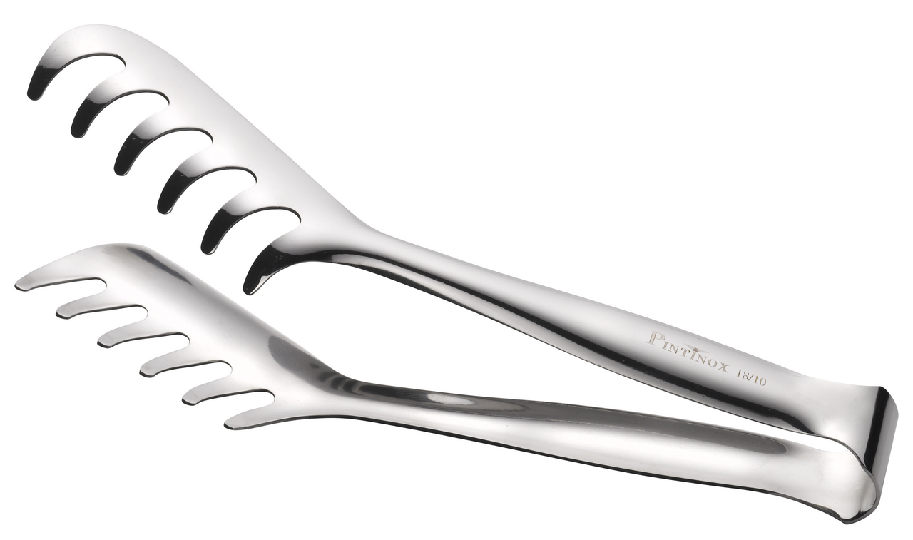 PINTINOX Kleště na těstoviny Buffet Inox 18/10 24 cm nerez 1 ks