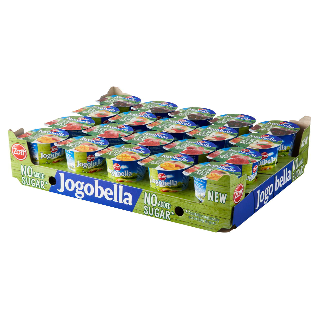 Jogobella Jogurt bez přidaného cukru chlaz. 20 x 150 g