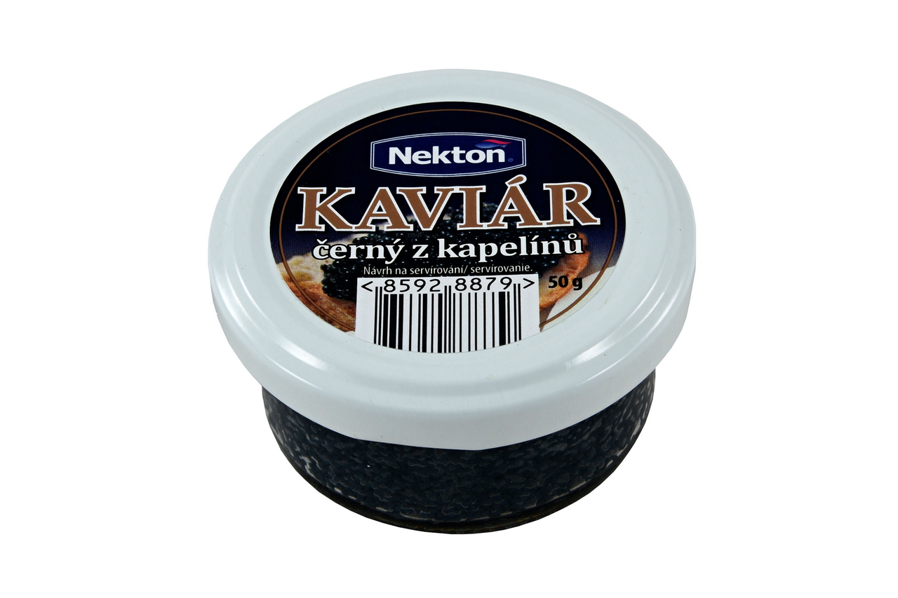 NEKTON Kaviár černý z kapelínů chlaz. 50 g