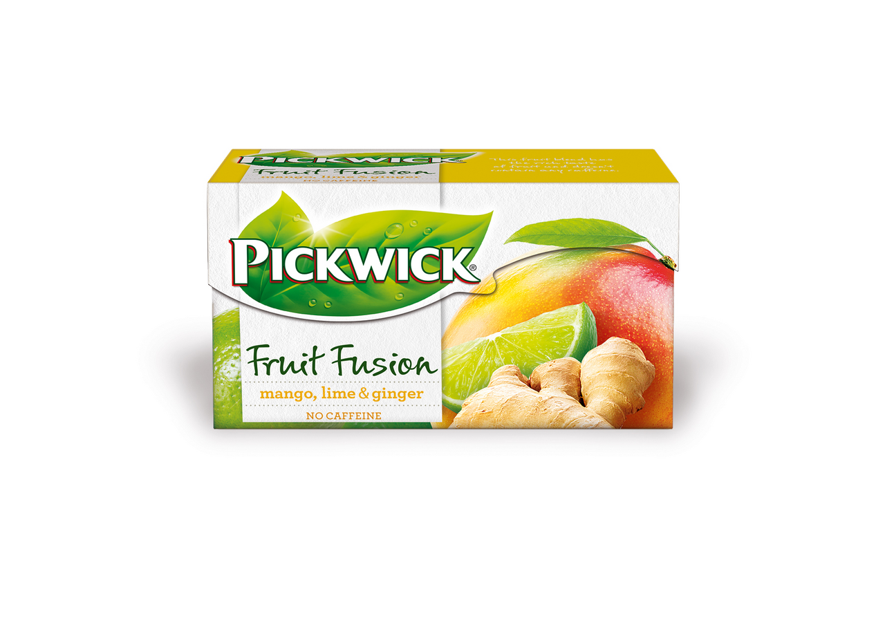 PICKWICK Čaj ovocný mango s limetkou a zázvorem 12 x 35 g