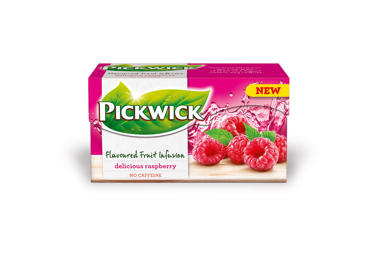 PICKWICK Čaj ovocný malina 12 x 40 g
