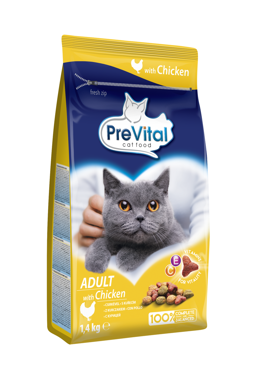 PreVital Granule pro kočky kuře 1,4 kg
