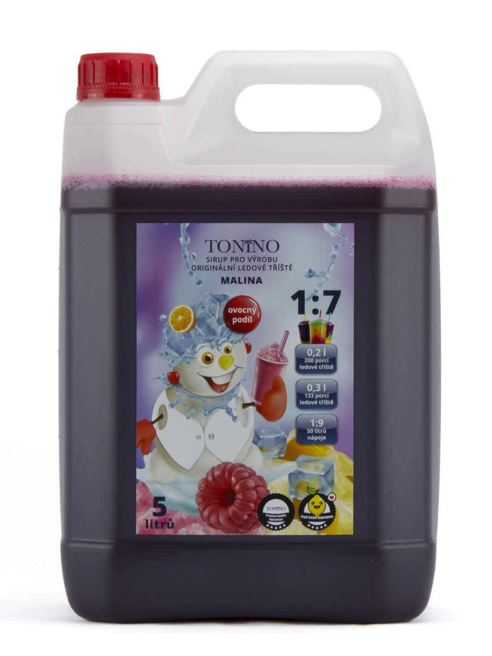 Tonino Ledová tříšť malina 5 l