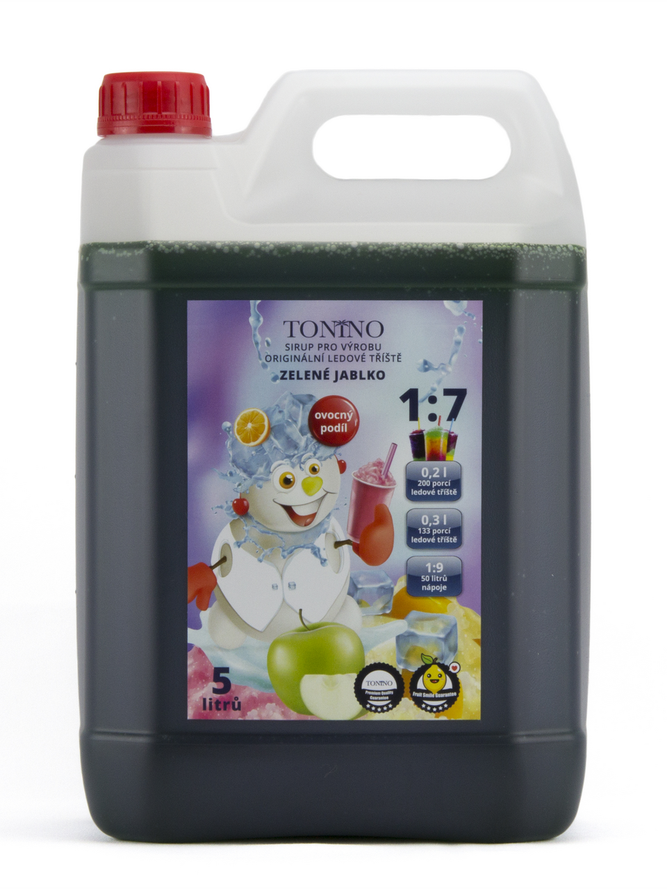 Tonino Ledová tříšť zelené jablko 5 l