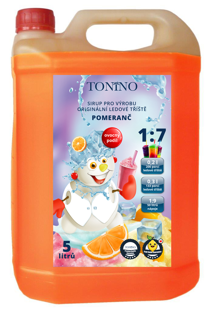 Tonino Ledová tříšť pomeranč 5 l