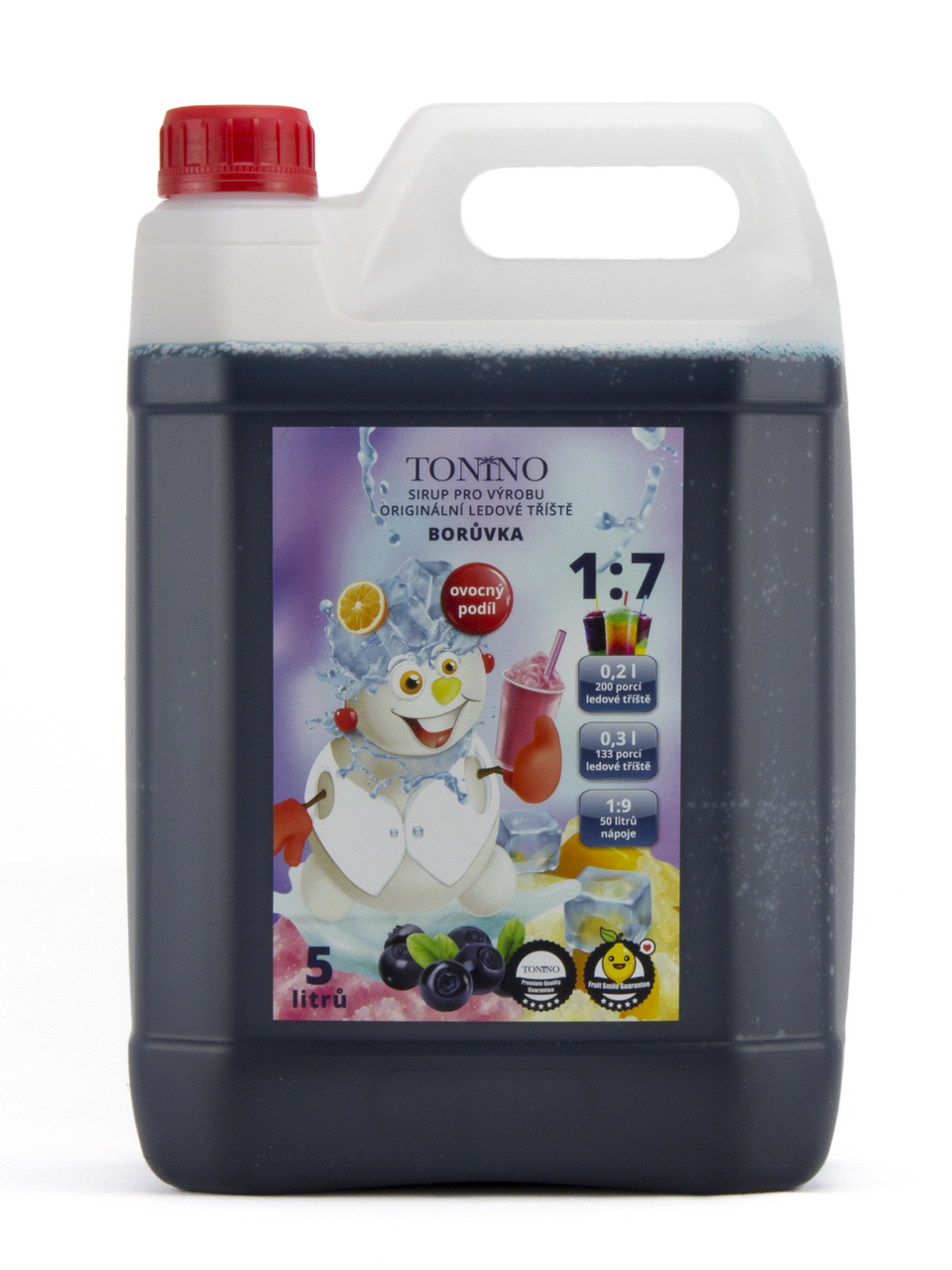 Tonino Ledová tříšť borůvka 5 l