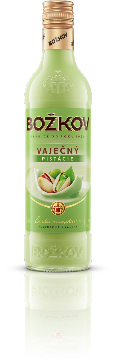 BOŽKOV Vaječný s příchutí pistácií 15 % 15 x 500 ml