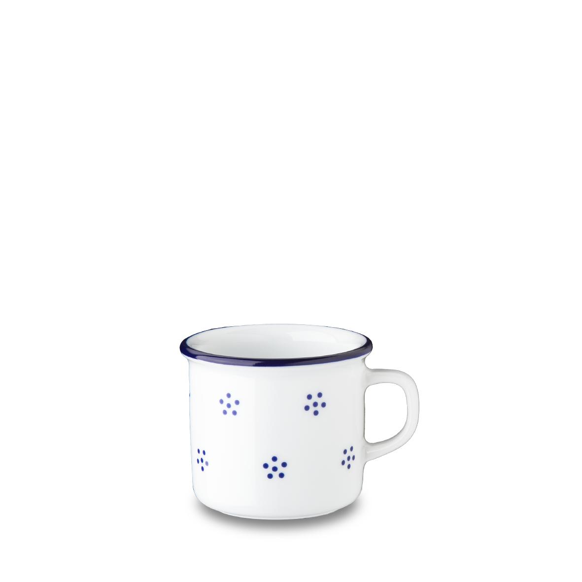 G.Benedikt Hrnek RETRO 80 ml modrý porcelán 1 ks