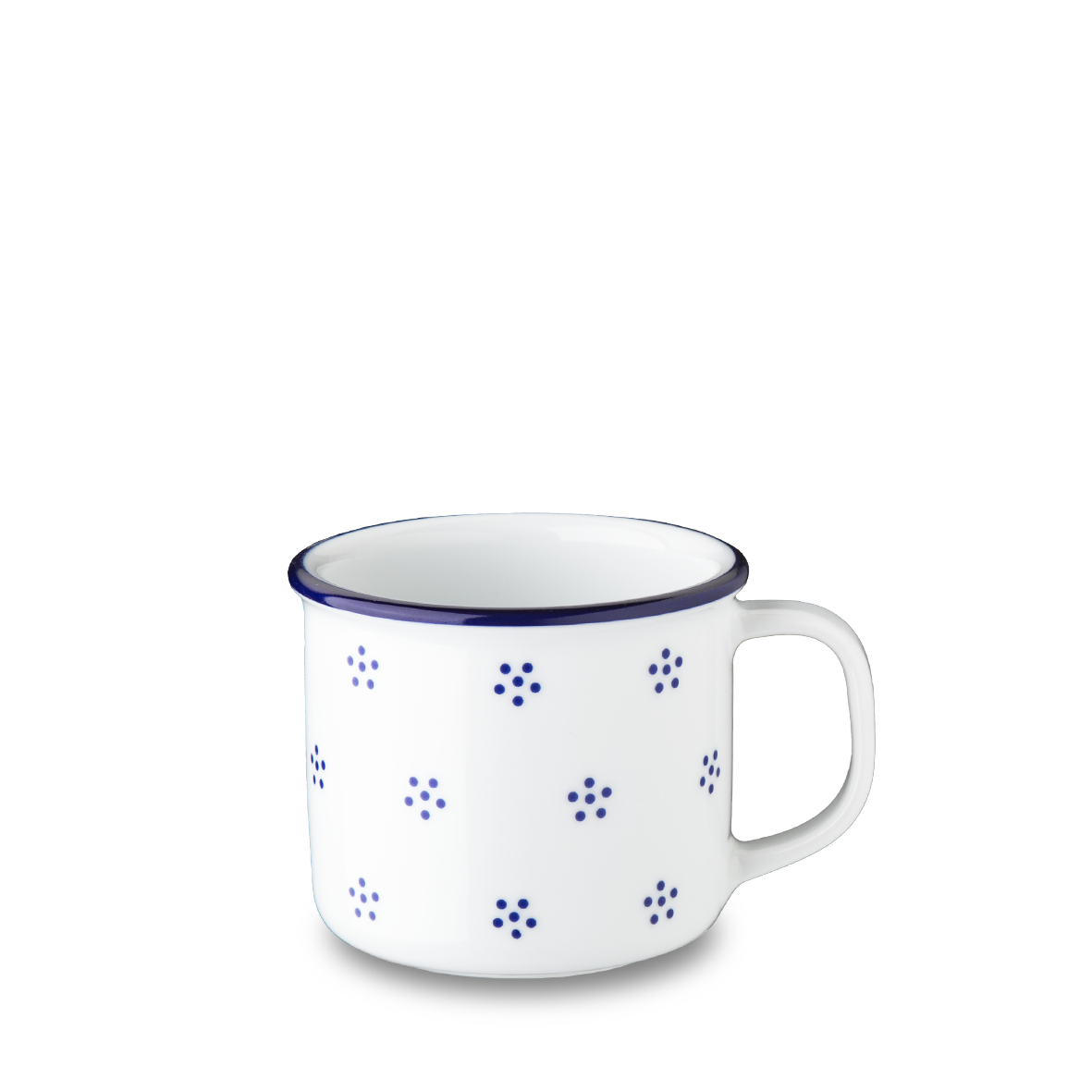 G.Benedikt Hrnek RETRO 180 ml modrý porcelán 1 ks