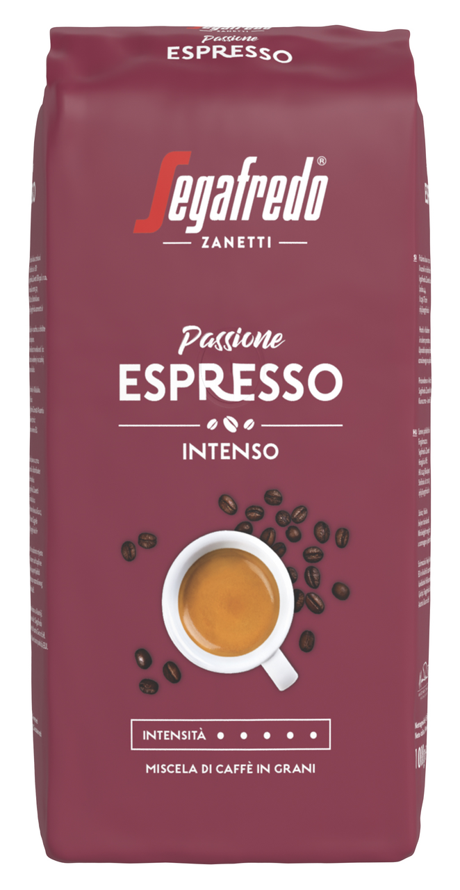 Segafredo Passione Espresso Káva zrnková 1 kg