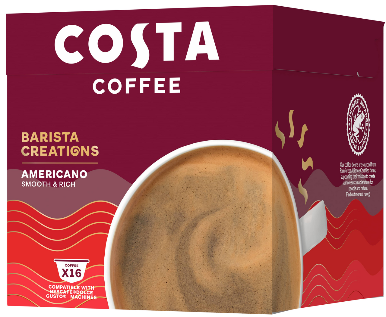 COSTA Coffee Signature Blend Americano Kapsle kávové 16 ks