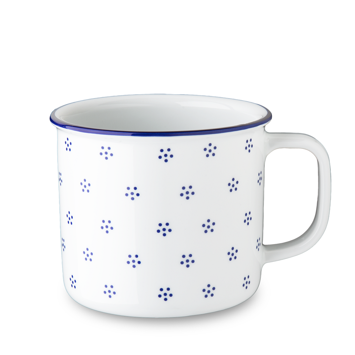 G.Benedikt Hrnek RETRO 750 ml modrý porcelán 1 ks