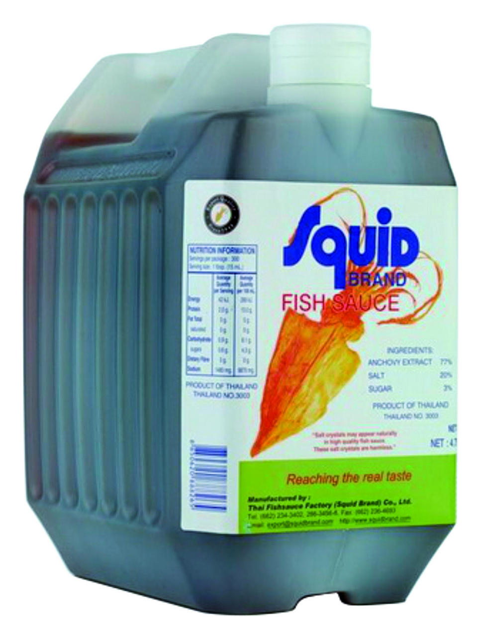 Squid Brand Fish Sauce Rybí omáčka 4,5 l kanystr