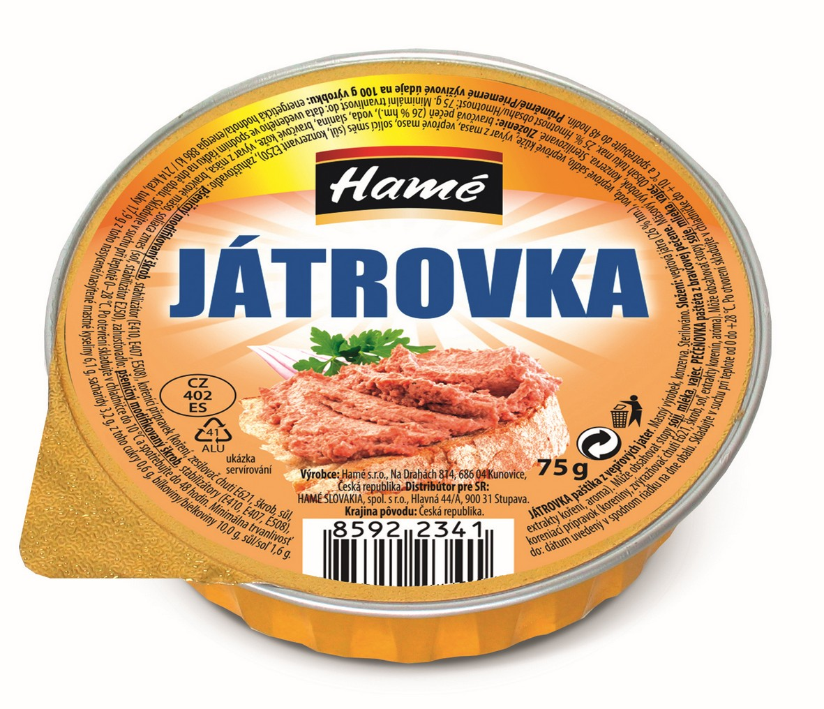 Hamé Játrovka 28 x 75 g al.