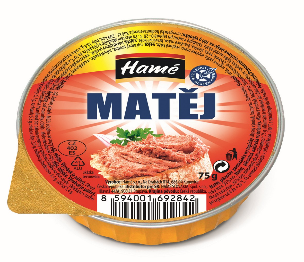 Hamé Matěj 28 x 75g al.