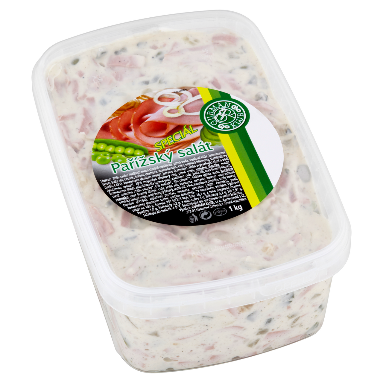 GURMÁN KLUB Pařížský salát Speciál chlaz. 1 kg