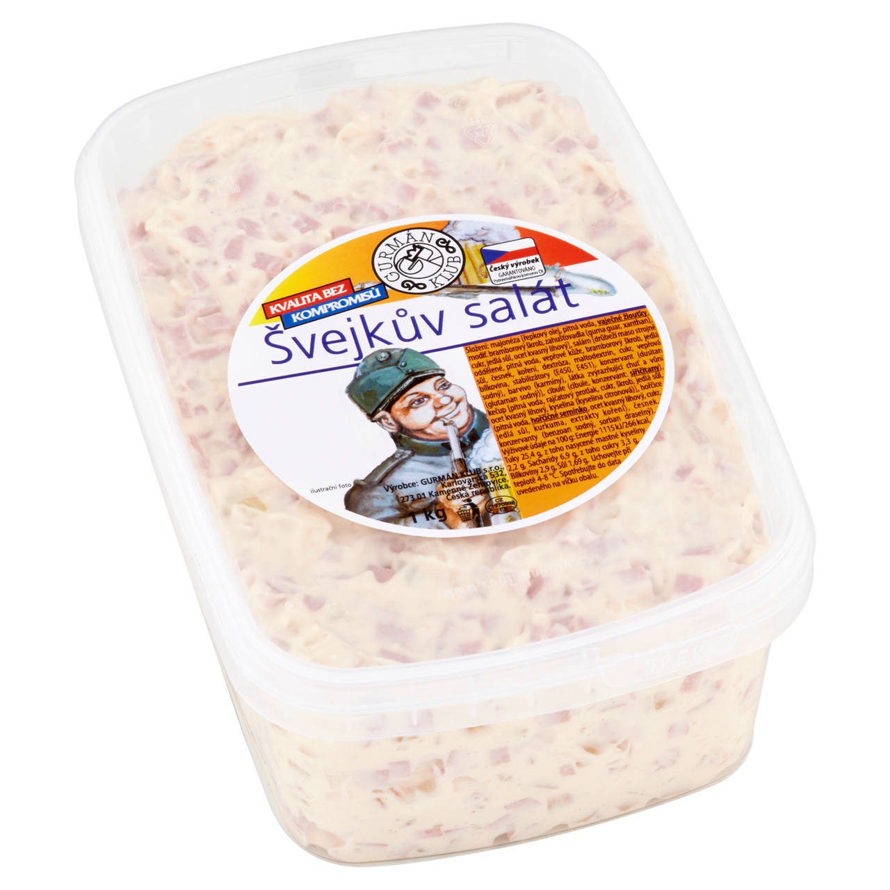 GURMÁN KLUB Švejkův salát chlaz. 1 kg