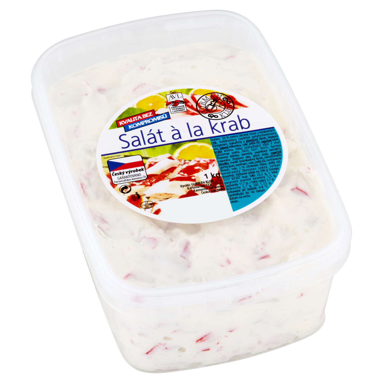 GURMÁN KLUB Salát á la krab chlaz. 1 kg