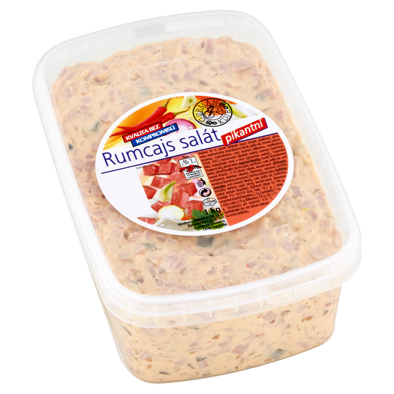 GURMÁN KLUB Salát Rumcajs chlaz. 1 kg