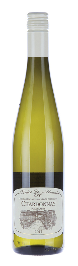 Vinice Hnanice Chardonnay výběr z hroznů 6 x 750 ml