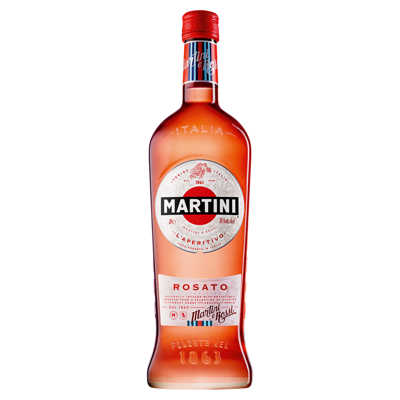 Martini Rosato Vermouth 6 x 1 l