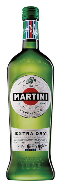 MARTINI Extra Dry Vermut 6 x 1 l