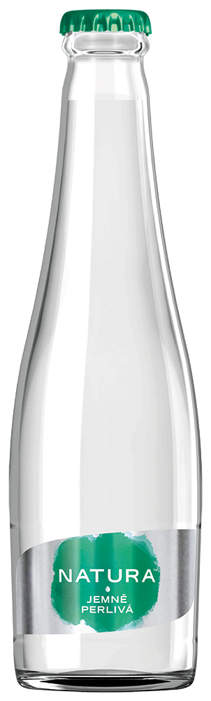 NATURA Voda jemně perlivá 24 x 300 ml vratná láhev