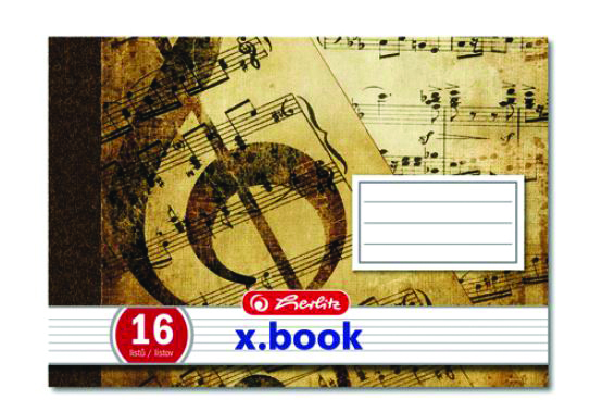 herlitz Notový sešit 16 listů 1 ks