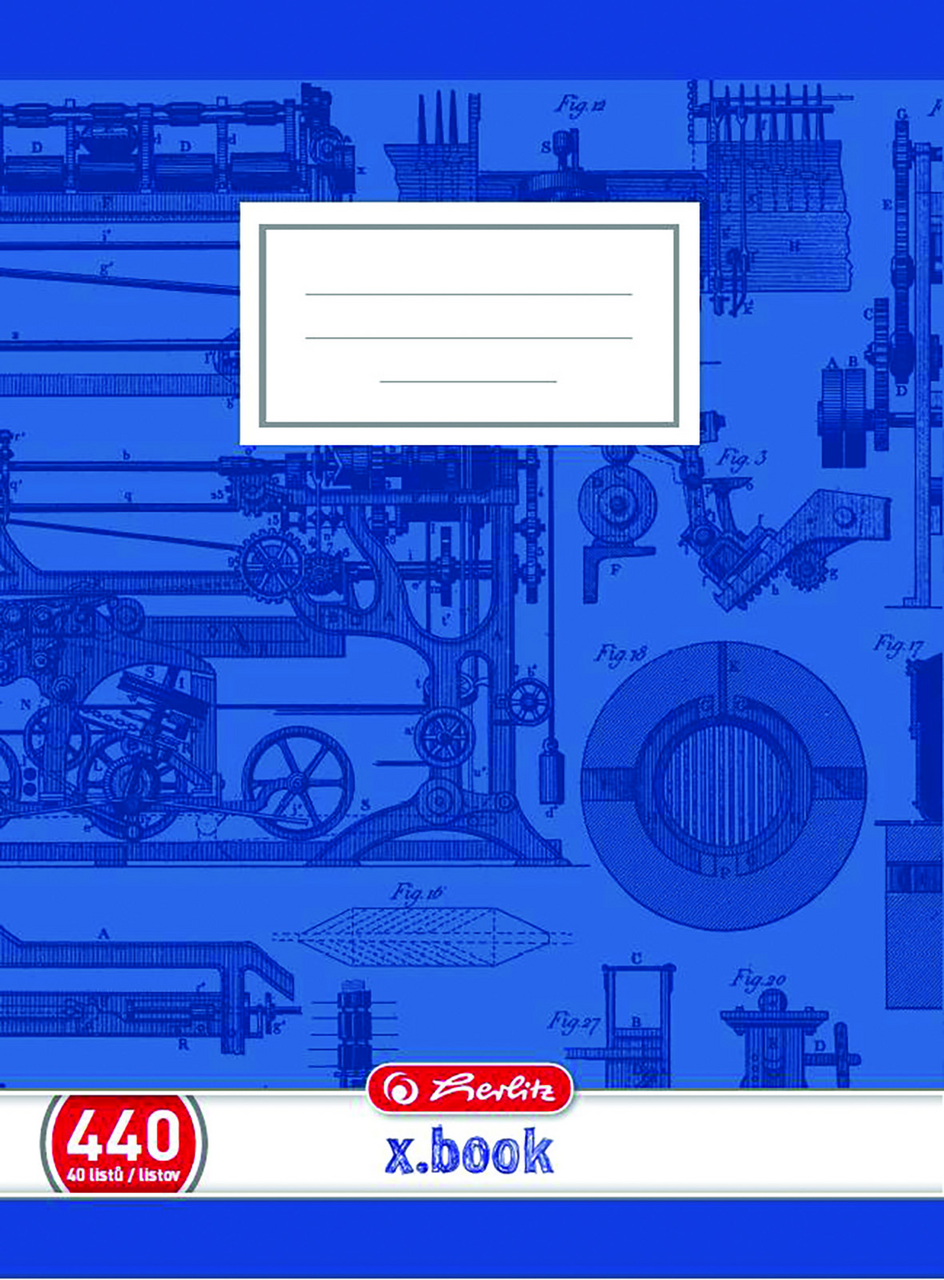 herlitz Sešit školní 440 bezdřevý 1 ks