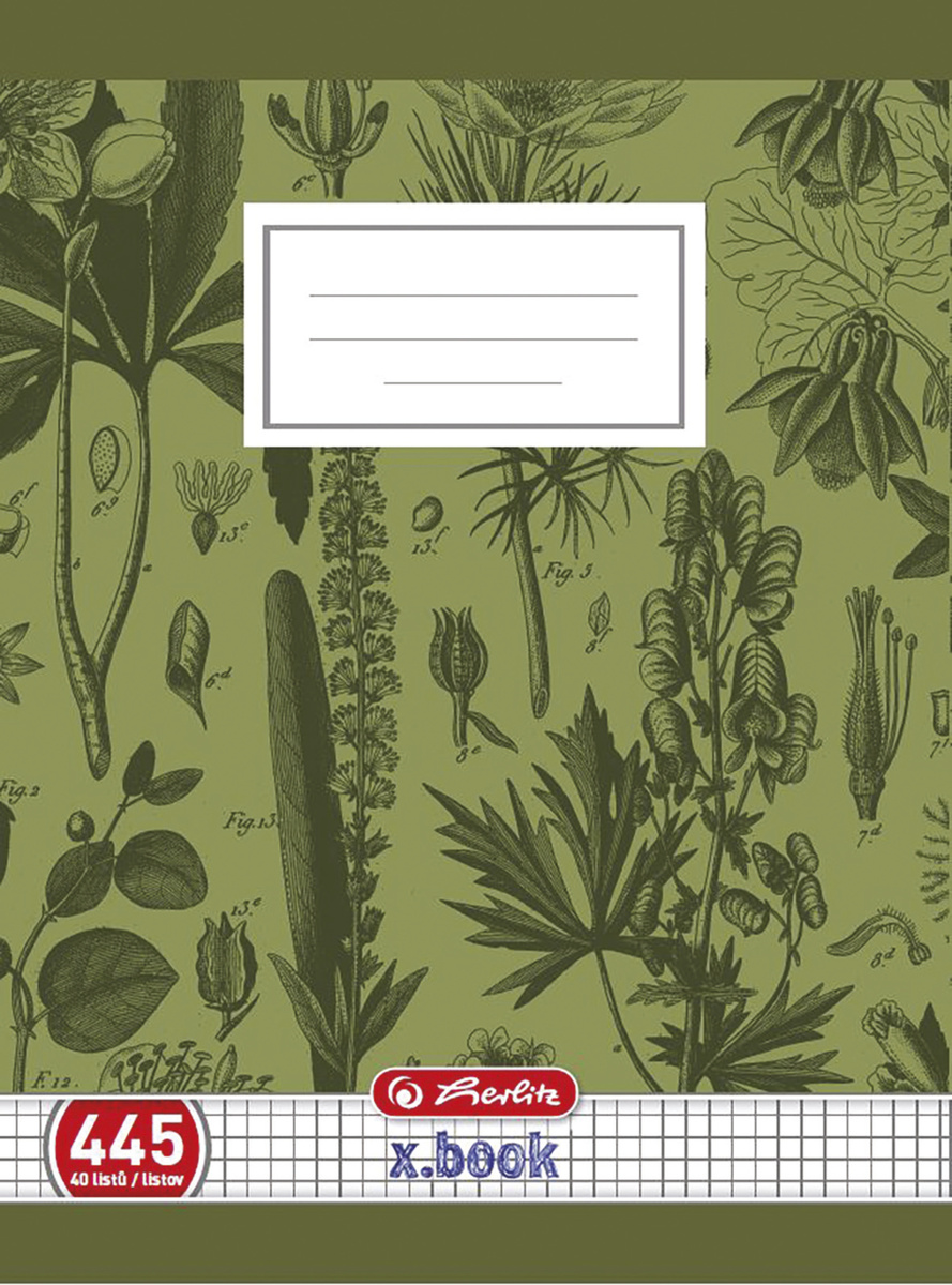 herlitz Sešit školní 445 bezdřevý 1 ks