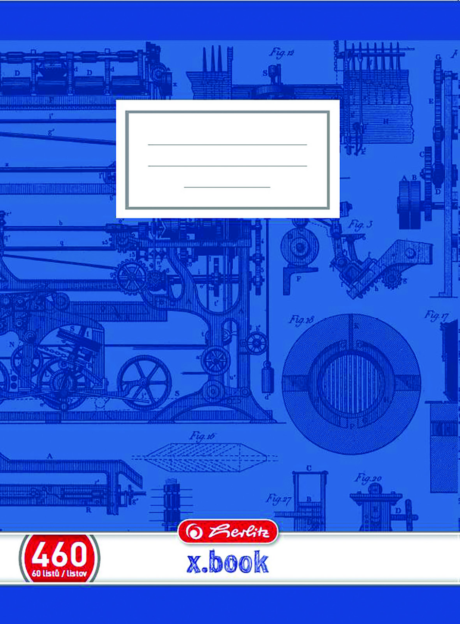 herlitz Sešit školní 460 bezdřevý 1 ks