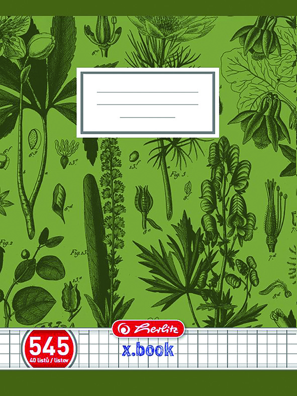 herlitz Sešit školní 545 bezdřevý 1 ks