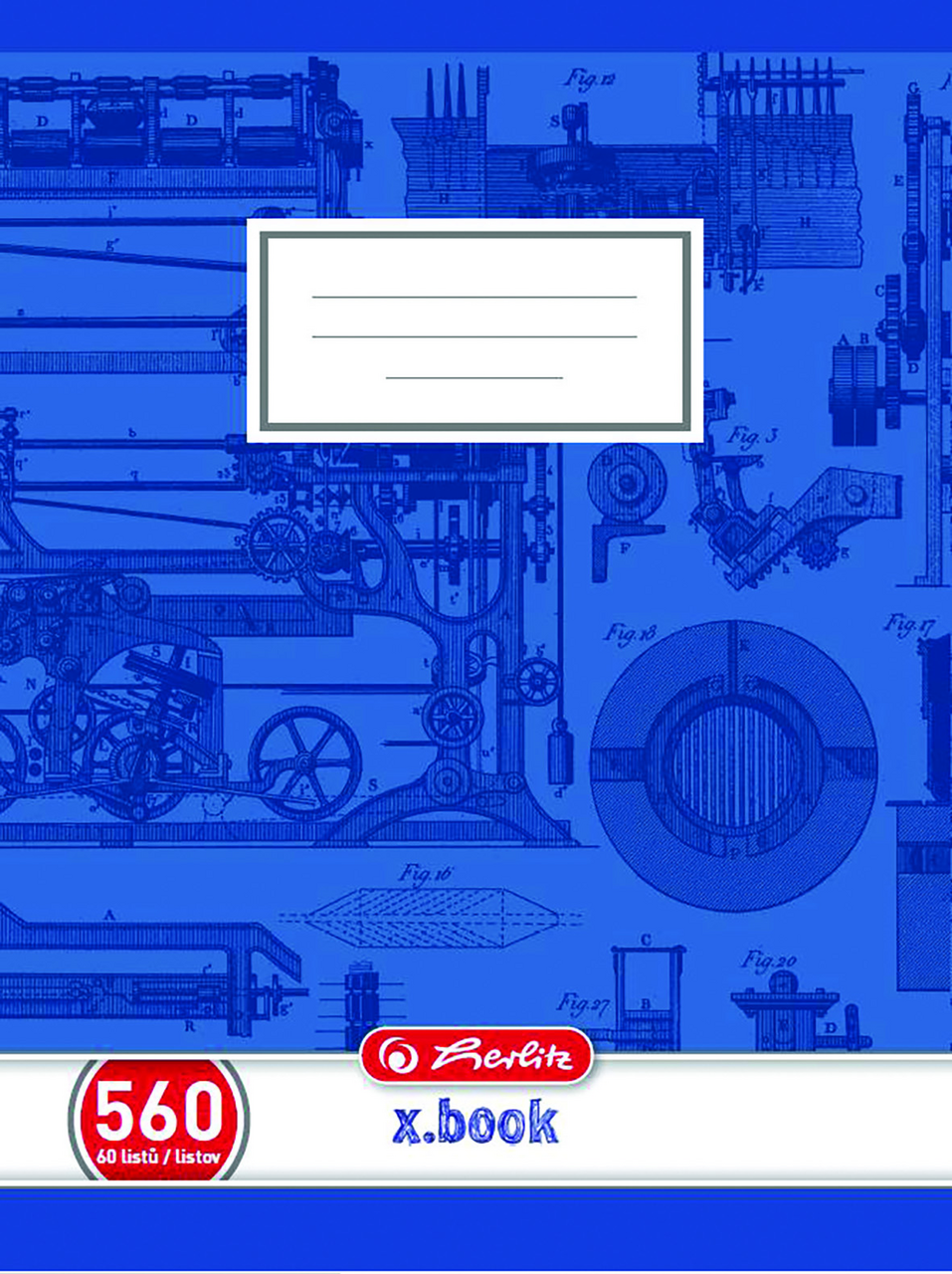 herlitz Sešit školní 560 bezdřevý 1 ks