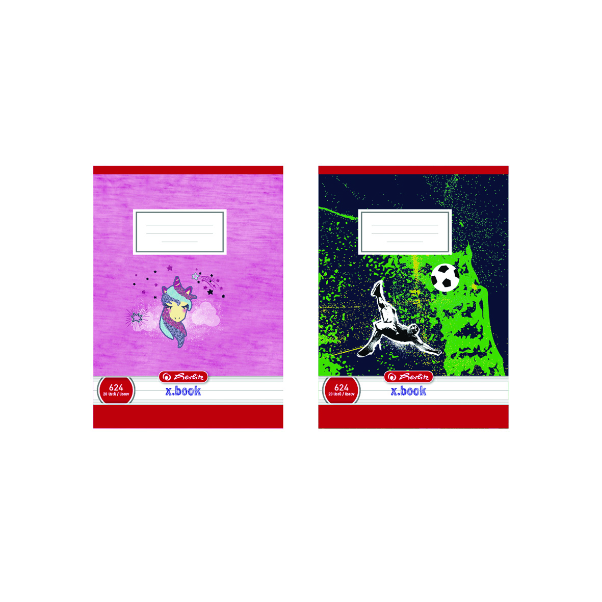 herlitz Školní sešit 624 mix motivů 1 ks