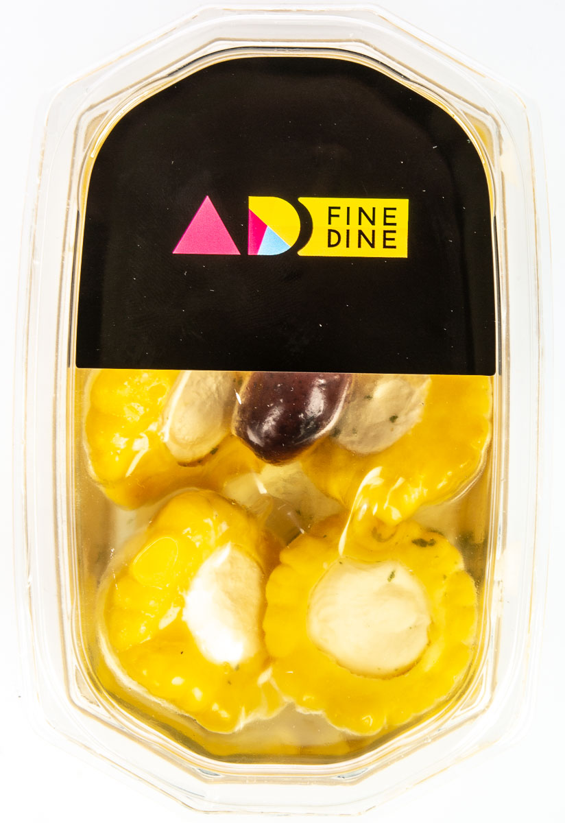 AD FINE DINE Patizony žluté plněné sýrem (pevný podíl 130 g) chlaz. 150 g