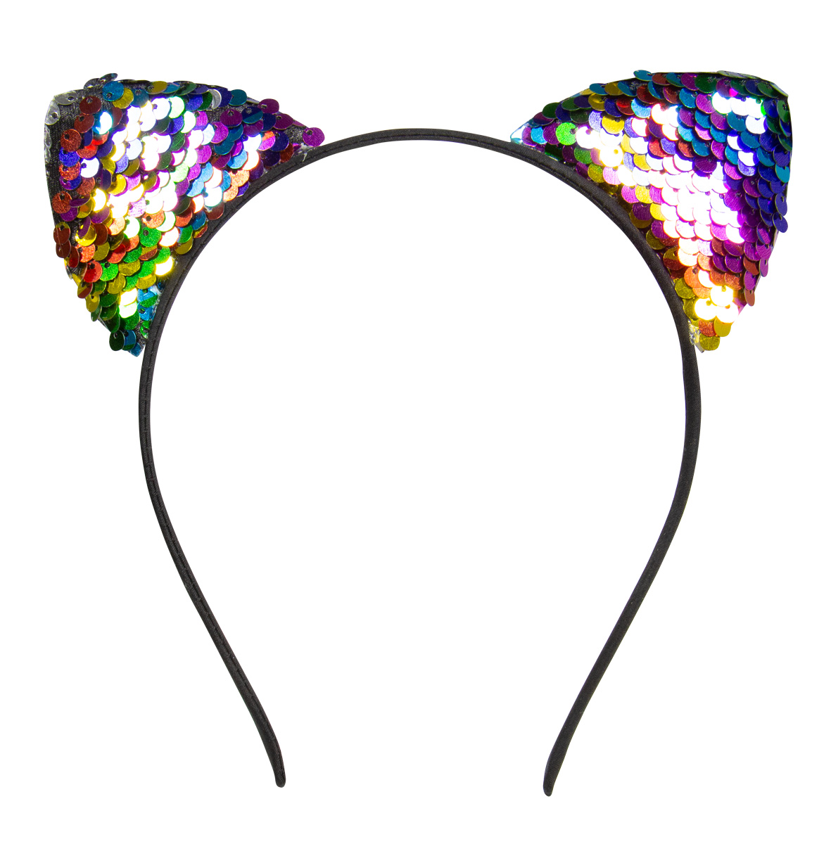 Flexio Čelenka kočička s flitry 1 ks