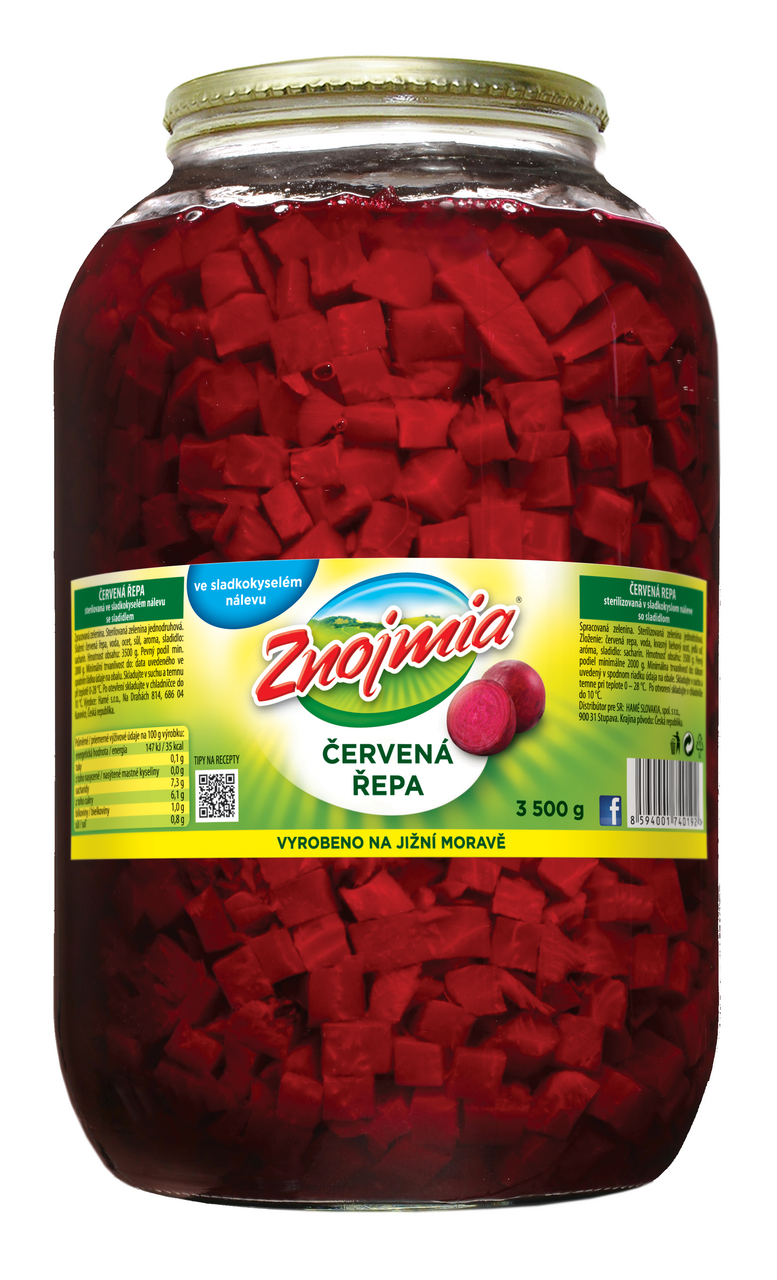 Znojmia Řepa červená 3,5 kg